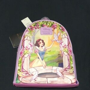 Loungefly Disney Snow White Wishing Well Portrait Mini Backpack